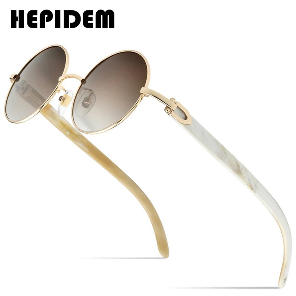 NWOT Hepidem Buffalo Horn Sunglasses